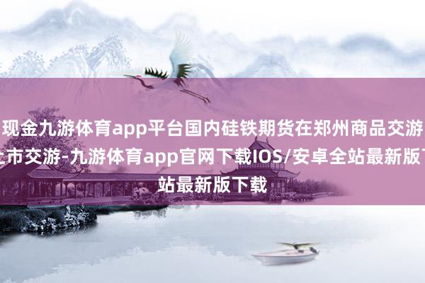 现金九游体育app平台国内硅铁期货在郑州商品交游所上市交游-九游体育app官网下载IOS/安卓全站最新版下载